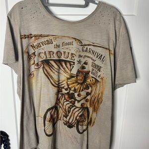 Jaded Gypsy Graphic Circus T-Shirt